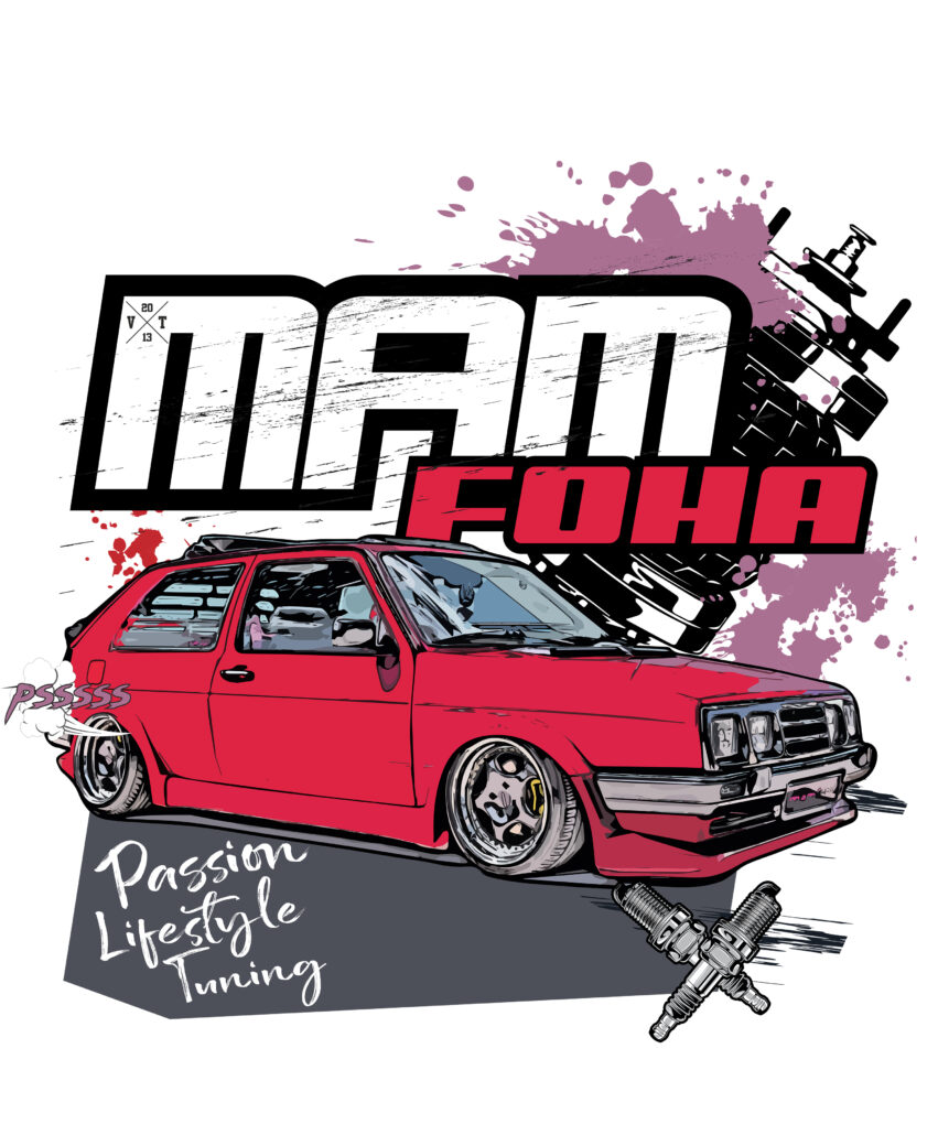 GOLF MK2 FOH małe