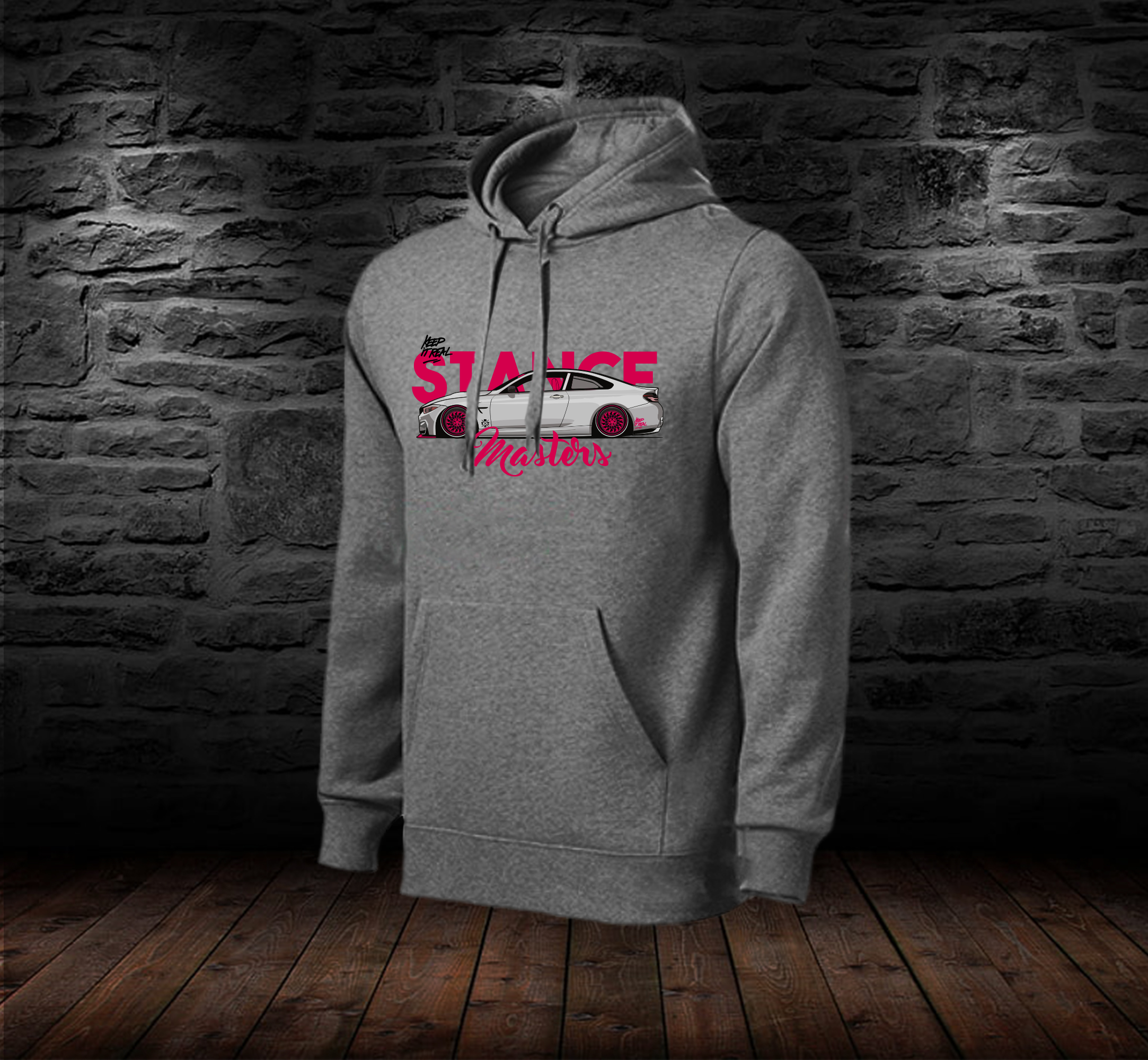 BLUZA Z KAPTUREM Static Masters